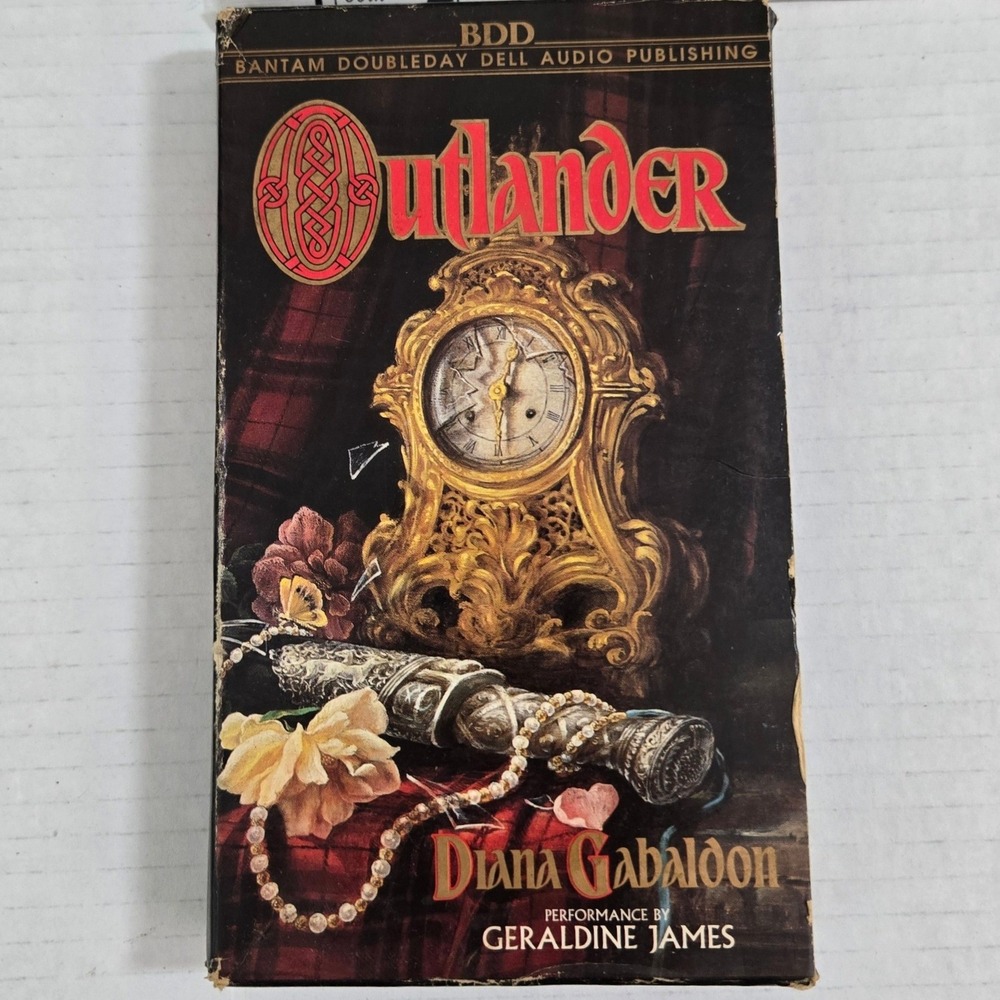 Vintage 1994 Outlander Diana Gabaldon 4 Audio Cassette Tape‎ Set Geraldine James